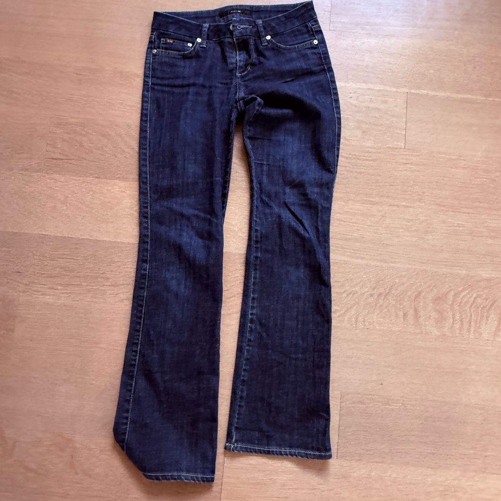 Joes bootcut jeans. Dark wash